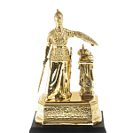 Часы настольные бронзовые из натурального камня Яшма Stone Clock варинант исполнения - 4 | Loft Concept в Твери