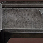 Консоль прямоугольная серая с 4-мя выдвижными ящиками Grany варинант исполнения - 4 | Loft Concept в Твери