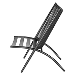 Кресло плетеное с мягкими подушками для сиденья и спины Hancock варинант исполнения - 9 | Loft Concept в Твери