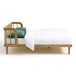 Кровать из массива дуба с пружинным блоком Mateta варинант исполнения - 3 | Loft Concept в Твери