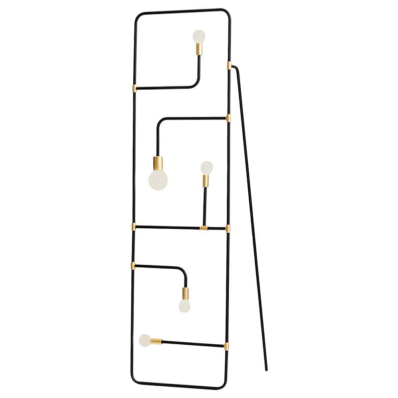 Торшер Beaubien 05 by Lambert & Fils Черный Золотой в Твери | Loft Concept 