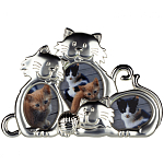 Фоторамка детская Childhood Corner Three cats варинант исполнения - 1 | Loft Concept в Твери