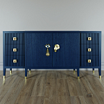 Большой Комод-буфет Elsa Dreams Blue с ящиками варинант исполнения - 5 | Loft Concept в Твери