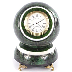Часы настольные в виде шара из натурального камня Ball Stone Clock варинант исполнения - 6 | Loft Concept в Твери