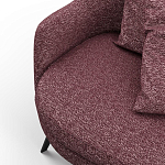 Мебельная ткань Шенилл фиолетовый цвет 138 см T4-25 варинант исполнения - 3 | Loft Concept в Твери