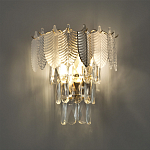 Бра Feather c Рельефным Стеклом варинант исполнения - 3 | Loft Concept в Твери