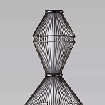 Торшер светодиодный с плетеным металлическим каркасом Metal Interweaving варинант исполнения - 3 | Loft Concept в Твери