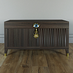 Большой дизайнерский Сундук Elsa Dreams Walnut варинант исполнения - 1 | Loft Concept в Твери