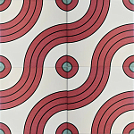 Дизайнерская плитка с узором Дорожки 2 варинант исполнения - 2 | Loft Concept в Твери