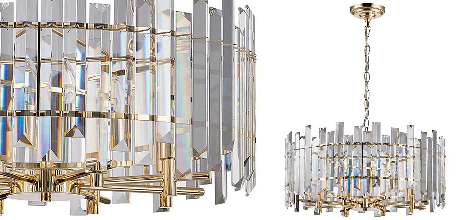 Люстра Langley Chandelier gold 60 Люстра Langley Chandelier gold 60 - Loft-Concept в Твери