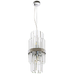 Подвесной светильник Deniel Crystal Hanging Lamp Chrome варинант исполнения - 2 | Loft Concept в Твери