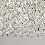 Потолочный светильник круглый с прозрачными подвесками Lunet варинант исполнения - 11 | Loft Concept в Твери