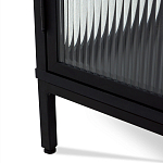 Сервант двухдверный с рифленым стеклом The Keeper варинант исполнения - 5 | Loft Concept в Твери