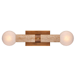 Бра цилиндрической формы с 2-мя плафонами белого цвета Marble Glow варинант исполнения - 3 | Loft Concept в Твери