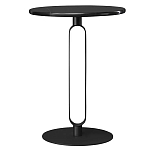 Кофейный столик черный круглый Graceful Base варинант исполнения - 3 | Loft Concept в Твери