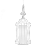 Подвесной светильник Wire Dream Pendant 4 Белый варинант исполнения - 3 | Loft Concept в Твери