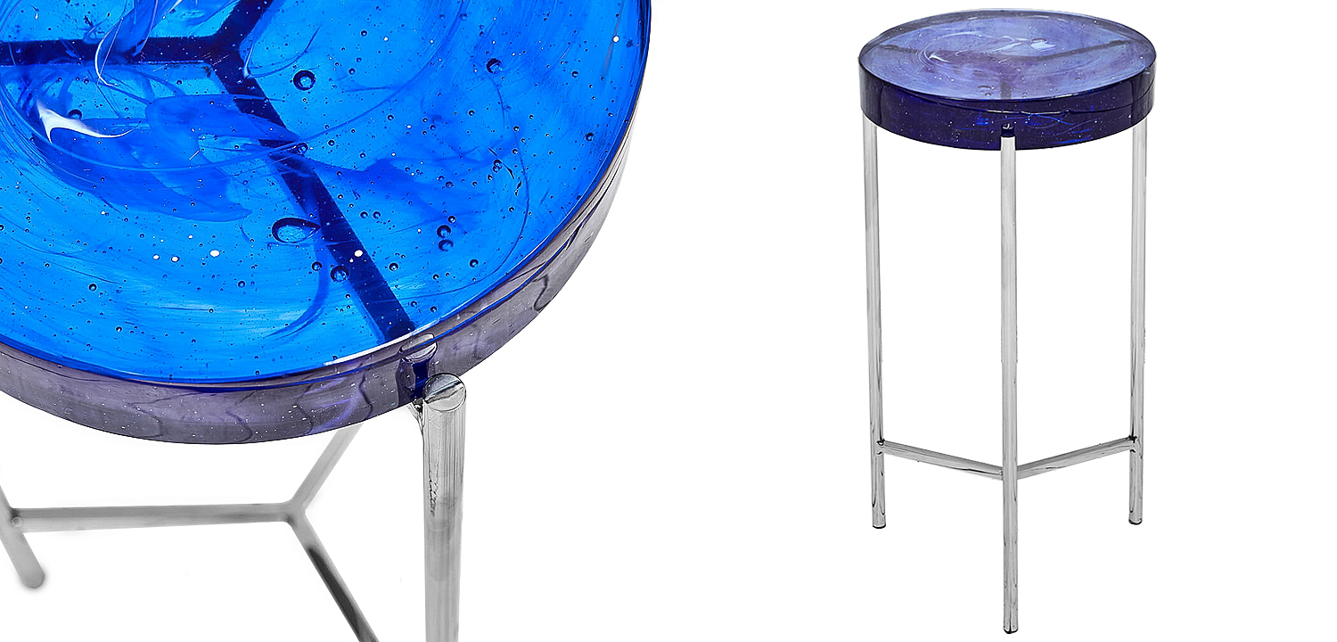 Приставной стол Blue Lollipop Side Table Приставной стол Blue Lollipop Side Table - Loft-Concept в Твери