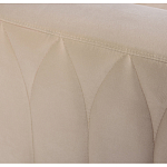 Кресло велюровое бежевое Cubic Silhouette варинант исполнения - 4 | Loft Concept в Твери