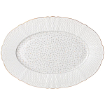 Обеденный сервиз белого цвета из фарфора на 6 персон 23 предмета Floral Charm варинант исполнения - 2 | Loft Concept в Твери