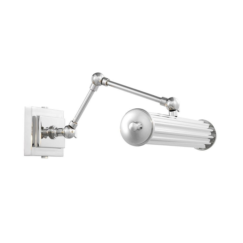 Бра Eichholtz Wall Lamp Luca S Nickel Никель Бра Eichholtz Wall Lamp Luca S Nickel Никель в Твери | Loft Concept