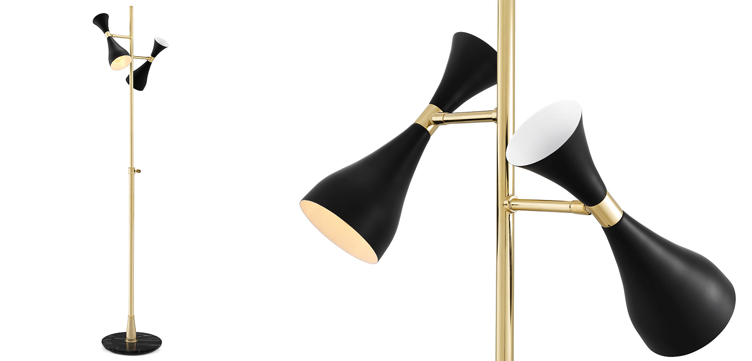 Торшер Eichholtz Floor Lamp Cordero Торшер Eichholtz Floor Lamp Cordero - Loft-Concept в Твери