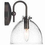 Бра с куполообразным прозрачным плафоном Glass Dome with Seeds варинант исполнения - 3 | Loft Concept в Твери