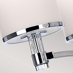 Люстра с белыми стеклянными плафонами в форме цилиндра Feiss варинант исполнения - 3 | Loft Concept в Твери