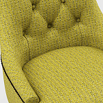 Мебельная ткань Шенилл горчичный цвет 142 см T4-62 варинант исполнения - 11 | Loft Concept в Твери