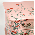 Комод розовый с росписью Цветы L.XV CHEST OF DRAWERS Flowers варинант исполнения - 4 | Loft Concept в Твери