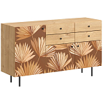 Буфет с принтом на дверцах Elise Cupboard варинант исполнения - 5 | Loft Concept в Твери