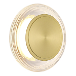 Бра круглое золото/прозрачный Plumpness LED 7 варинант исполнения - 1 | Loft Concept в Твери