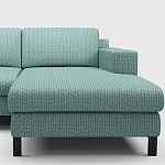 Мебельная ткань Шенилл бирюзовый цвет 142 см T4-61 варинант исполнения - 6 | Loft Concept в Твери