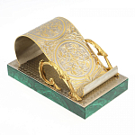 Подставка для телефона из натурального камня малахит Natural Stone Stand варинант исполнения - 1 | Loft Concept в Твери