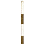 Торшер латунь Dew Drops Tube Brass One Floor Lamp варинант исполнения - 3 | Loft Concept в Твери