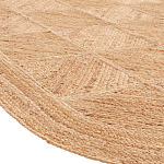 Ковер из джута квадратный с закругленными краями Atlas варинант исполнения - 2 | Loft Concept в Твери