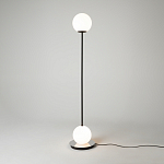 Напольный торшер светодионый Twins 3000К 20Вт варинант исполнения - 2 | Loft Concept в Твери