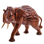 Статуэтка из дерева суар в виде слона Two Tusks варинант исполнения - 1 | Loft Concept в Твери