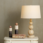 Настольная лампа с корпусом из градуированных шаров Babylon варинант исполнения - 4 | Loft Concept в Твери