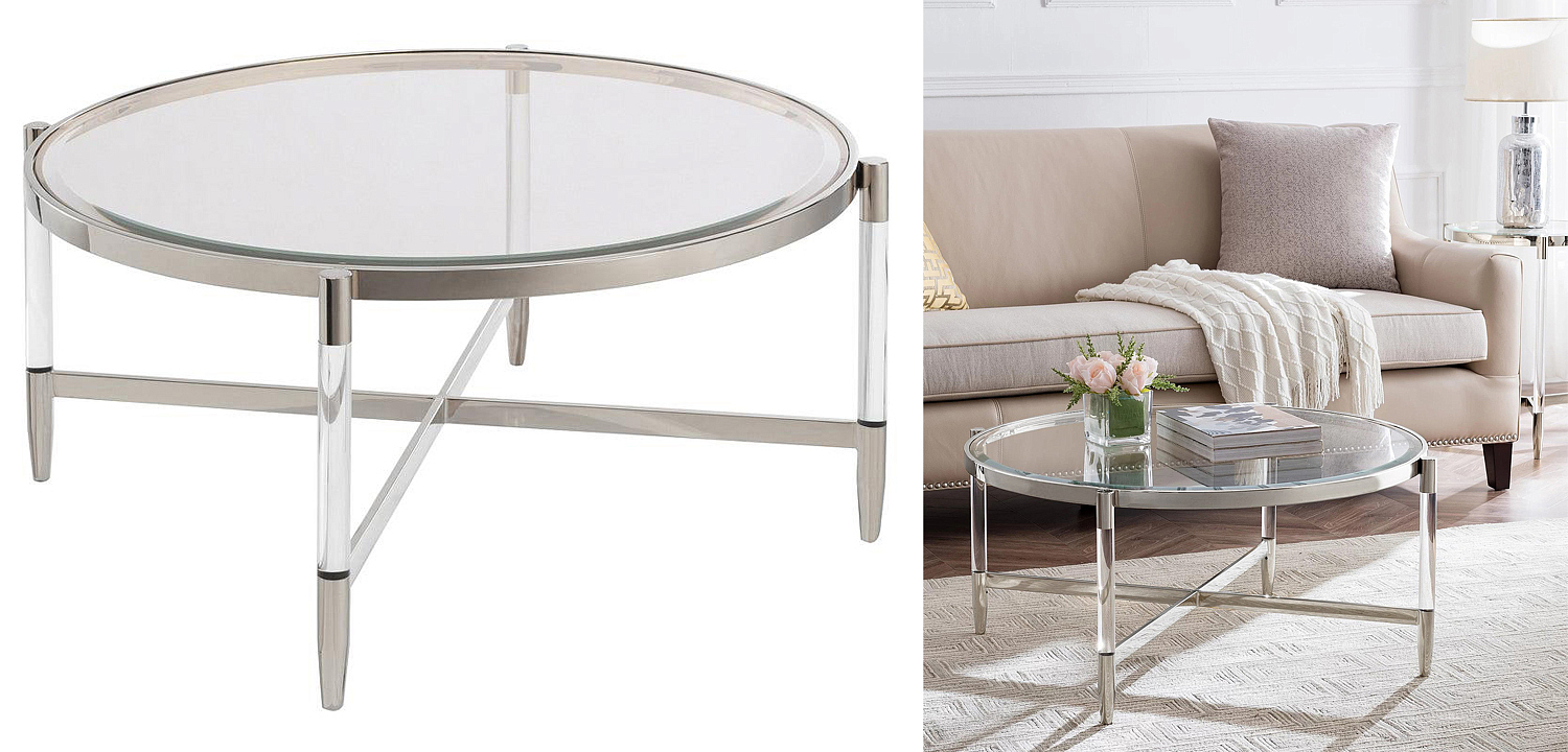 Кофейный стол Existential Silver Coffee Table Кофейный стол Existential Silver Coffee Table - Loft-Concept в Твери