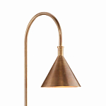 Торшер с конусовидным абажуром на каменном основании Attention варинант исполнения - 1 | Loft Concept в Твери