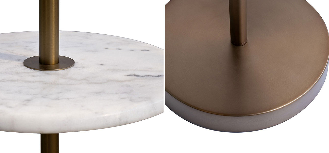 Торшер белый Marble Торшер белый Marble - Loft-Concept в Твери