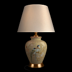 Настольная лампа бежевая с изображением птиц Slip Away варинант исполнения - 8 | Loft Concept в Твери