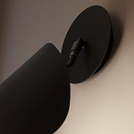 Бра с поворотным плафоном Aracea Black Wall Lamp варинант исполнения - 13 | Loft Concept в Твери