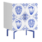 Тумба белая Short Rblue варинант исполнения - 1 | Loft Concept в Твери