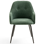 Кресло обеденное на металлических ножках Mazzi Chair варинант исполнения - 5 | Loft Concept в Твери