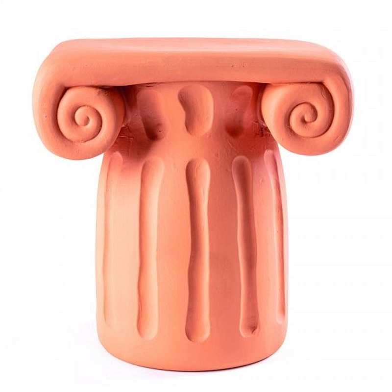 Приставной столик Seletti Capitello Терракотовый Приставной столик Seletti Capitello Терракотовый в Твери | Loft Concept