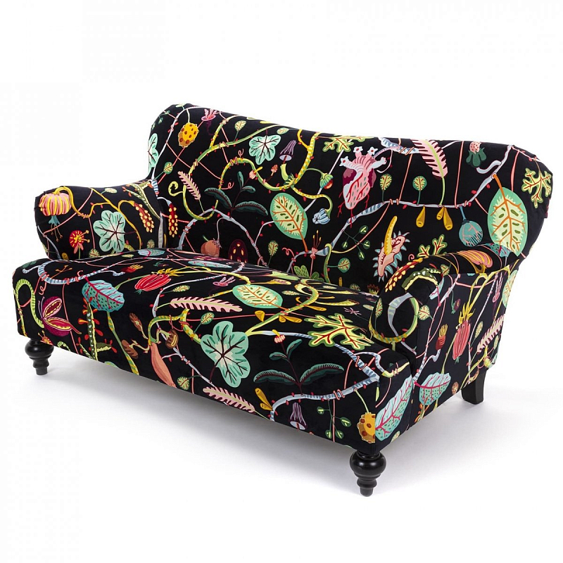 Диван Seletti Botanical Diva Sofa Black Черный Мульти Диван Seletti Botanical Diva Sofa Black Черный Мульти в Твери | Loft Concept