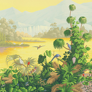 Обои ручная роспись Le Brésil Special Colourway