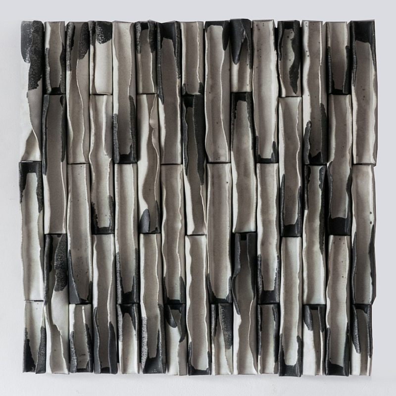 Объемное фактурное панно Metropolis Graphite Grey Серый бетон в Твери | Loft Concept 