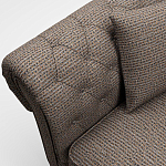 Мебельная ткань Шенилл коричневый цвет 142 см T4-55 варинант исполнения - 9 | Loft Concept в Твери